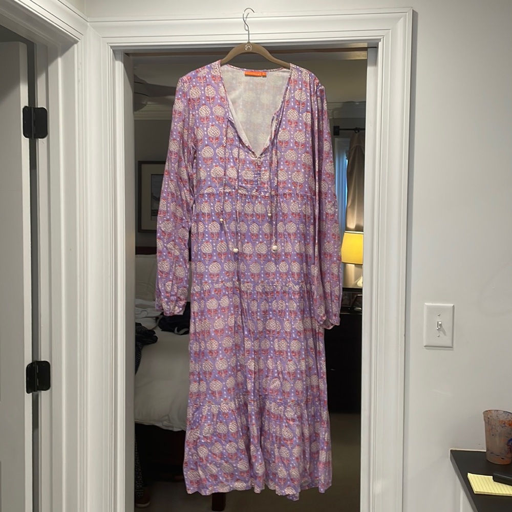 Oliphant Block Print Maxi